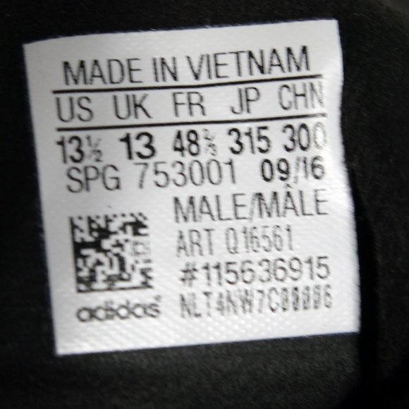 Adidas Shoes Adizero Blk Red Men 13.5 Baseball Metal Cleats - Picture 7 of 7